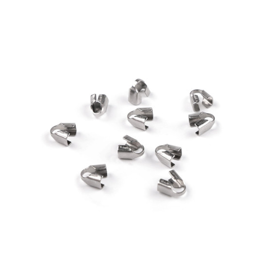 Endstück aus edelstahl klemmbar, 3 x 3 mm - Platine (100 Stücke) Endstück aus edelstahl klemmbar, 3 x 3 mm - Platine (100 Stücke)