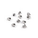 Endstück aus edelstahl klemmbar, 3 x 3 mm - Platine (100 Stücke) Endstück aus edelstahl klemmbar, 3 x 3 mm - Platine (100 Stücke)