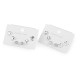 Juego de pendientes de acero inoxidable - Plata (1 Juego) Juego de pendientes de acero inoxidable - Plata (1 Juego)