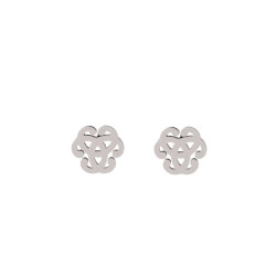 Ohrringe aus edelstahl - Silber (1 Paar)