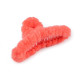 Fur hair claw clip - Ecru (1 Piece) Fur hair claw clip - Ecru (1 Piece)