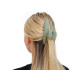 Fur hair claw clip - Ecru (1 Piece) Fur hair claw clip - Ecru (1 Piece)