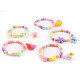 Children's bracelet and ring - Random colors (1 Set) Children's bracelet and ring - Random colors (1 Set)