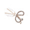 Forbici per spille, con strass - Cristallo (1 Pezzo)