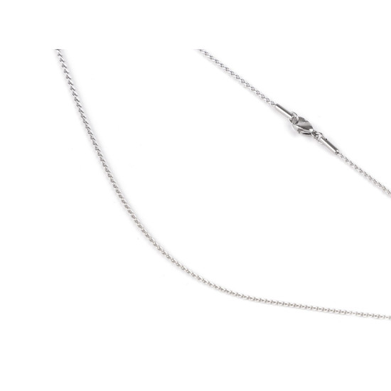 Chaîne en acier inoxydable - Argent (1 Pièce) Chaîne en acier inoxydable - Argent (1 Pièce)
