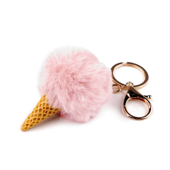 Backpack pendant / keychain - ice cream - Red (6 Pieces) Backpack pendant / keychain - ice cream - Red (6 Pieces)