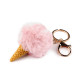 Backpack pendant / keychain - ice cream - Red (6 Pieces) Backpack pendant / keychain - ice cream - Red (6 Pieces)