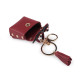 Backpack pendant / keychain - owl bag - Light wine red (1 Piece) Backpack pendant / keychain - owl bag - Light wine red (1 Piece)
