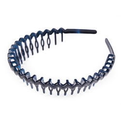 Bentita din plastic cu pieptene - Albastru întunecat (1 Bucată)