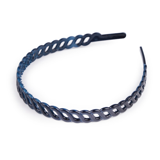 Diadema de plástico - Negro (6 Piezas) Diadema de plástico - Negro (6 Piezas)