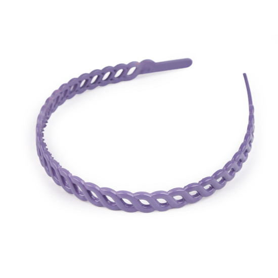 Diadema de plástico - Negro (6 Piezas) Diadema de plástico - Negro (6 Piezas)