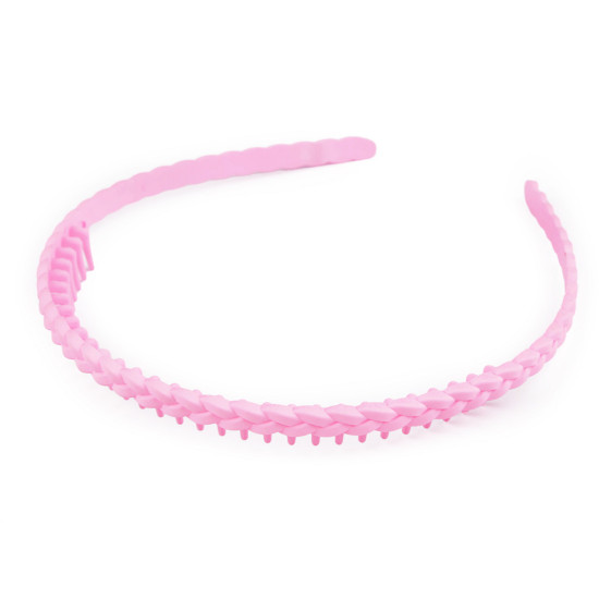Bentita din plastic cu pieptene - Verde salvie inchis (1 Bucată) Bentita din plastic cu pieptene - Verde salvie inchis (1 Bucată)