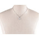 Collier en acier inoxydable - Cristal (2 Pièces) Collier en acier inoxydable - Cristal (2 Pièces)