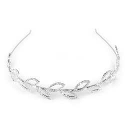 Opaska do włosów sztrasowa - Crystal (1 Sztuka)