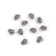 Zawieszka / suwak do zamka słoń 12x10 mm - Platyna (10 Sztuki) Zawieszka / suwak do zamka słoń 12x10 mm - Platyna (10 Sztuki)