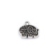Zawieszka / suwak do zamka słoń 12x10 mm - Platyna (10 Sztuki) Zawieszka / suwak do zamka słoń 12x10 mm - Platyna (10 Sztuki)
