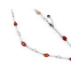 Collier en acier inoxydable - Bleu (1 Pièce) Collier en acier inoxydable - Bleu (1 Pièce)
