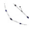 Collar de acero inoxidable - Azul (1 Pieza)