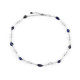 Collier en acier inoxydable - Bleu (1 Pièce) Collier en acier inoxydable - Bleu (1 Pièce)