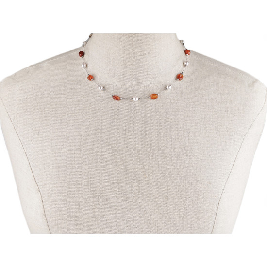 Collier en acier inoxydable - Bleu (1 Pièce) Collier en acier inoxydable - Bleu (1 Pièce)