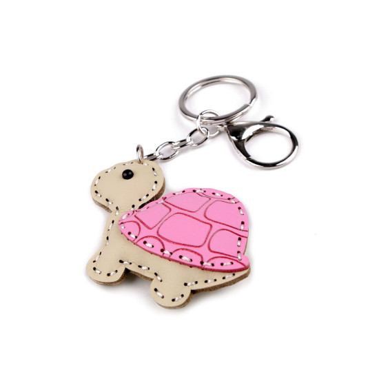Backpack pendant / keychain - turtle, dinosaur - Gold (1 Piece) Backpack pendant / keychain - turtle, dinosaur - Gold (1 Piece)