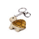 Backpack pendant / keychain - turtle, dinosaur - Gold (1 Piece) Backpack pendant / keychain - turtle, dinosaur - Gold (1 Piece)