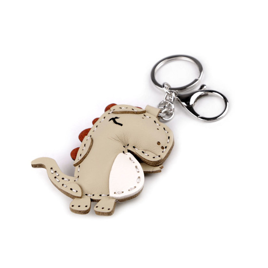 Backpack pendant / keychain - turtle, dinosaur - Gold (1 Piece) Backpack pendant / keychain - turtle, dinosaur - Gold (1 Piece)