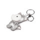 Backpack pendant / keychain - wolf, horse - Beige (1 Piece) Backpack pendant / keychain - wolf, horse - Beige (1 Piece)