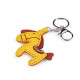 Backpack pendant / keychain - wolf, horse - Beige (1 Piece) Backpack pendant / keychain - wolf, horse - Beige (1 Piece)