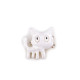 Brooch - cat, dog, doe - White (3 Pieces) Brooch - cat, dog, doe - White (3 Pieces)
