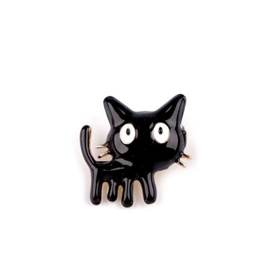 Brooch - cat, dog, doe - White (3 Pieces) Brooch - cat, dog, doe - White (3 Pieces)