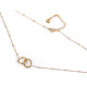 Collier en acier inoxydable - Argent (4 Pièces) Collier en acier inoxydable - Argent (4 Pièces)