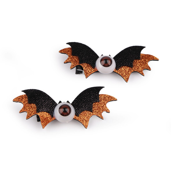 Agrafe de păr pentru petrecere halloween - Negru (1 Card) Agrafe de păr pentru petrecere halloween - Negru (1 Card)