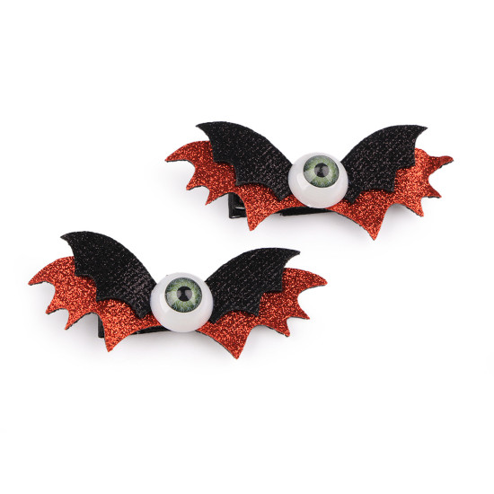 Agrafe de păr pentru petrecere halloween - Negru (1 Card) Agrafe de păr pentru petrecere halloween - Negru (1 Card)