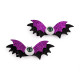 Agrafe de păr pentru petrecere halloween - Negru (1 Card) Agrafe de păr pentru petrecere halloween - Negru (1 Card)