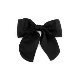 Hair bow / french clip - Black (1 Piece)