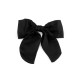 Hair bow / french clip - Black (1 Piece) Hair bow / french clip - Black (1 Piece)