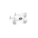 Stainless steel diy stud earrings posts ø4; 6; 8 mm - Platinum (8 Pieces) Stainless steel diy stud earrings posts ø4; 6; 8 mm - Platinum (8 Pieces)