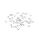 Anneau de connexion fendu en acier inoxydable ø 6 ; 7 mm - Platine (150 Pièces) Anneau de connexion fendu en acier inoxydable ø 6 ; 7 mm - Platine (150 Pièces)