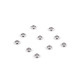 Entretoise en acier inoxydable ø4 ; 6 mm - Platine (100 Pièces) Entretoise en acier inoxydable ø4 ; 6 mm - Platine (100 Pièces)