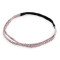 Elastic hairband, double row - Lightgrey (1 Piece)