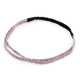 Elastic hairband, double row - Lightgrey (1 Piece) Elastic hairband, double row - Lightgrey (1 Piece)