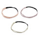 Elastic hairband, double row - Lightgrey (1 Piece) Elastic hairband, double row - Lightgrey (1 Piece)