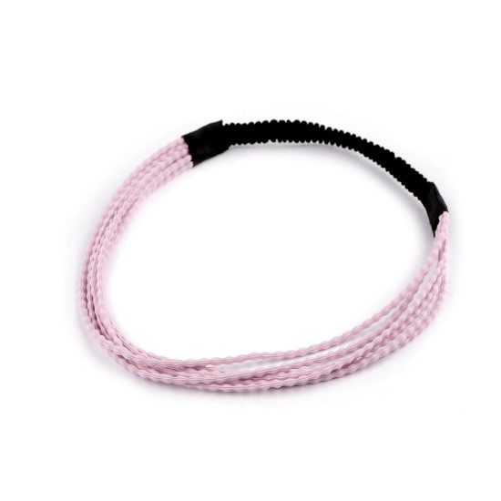 Elastic hairband, multi-row - Black (1 Piece) Elastic hairband, multi-row - Black (1 Piece)