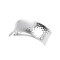 Barrette à cheveux - Argent (1 Pièce)