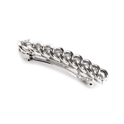Fermaglio per capelli, catenina - Platino (1 Pezzo)