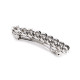Barrette à cheveux, chaîne - Platine (3 Pièces) Barrette à cheveux, chaîne - Platine (3 Pièces)
