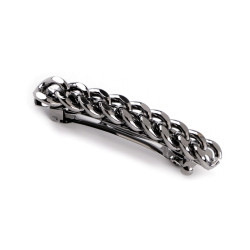 Fermaglio per capelli, catenina - Grigio acciaio (1 Pezzo)