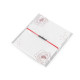 Bracelet with stainless steel pendant, máma - Red (2 Pieces) Bracelet with stainless steel pendant, máma - Red (2 Pieces)