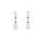 Boucles d’oreilles en acier inoxydable avec perles - Perle (1 Paire)